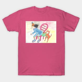 Whoopee Cushion Cat T-Shirt